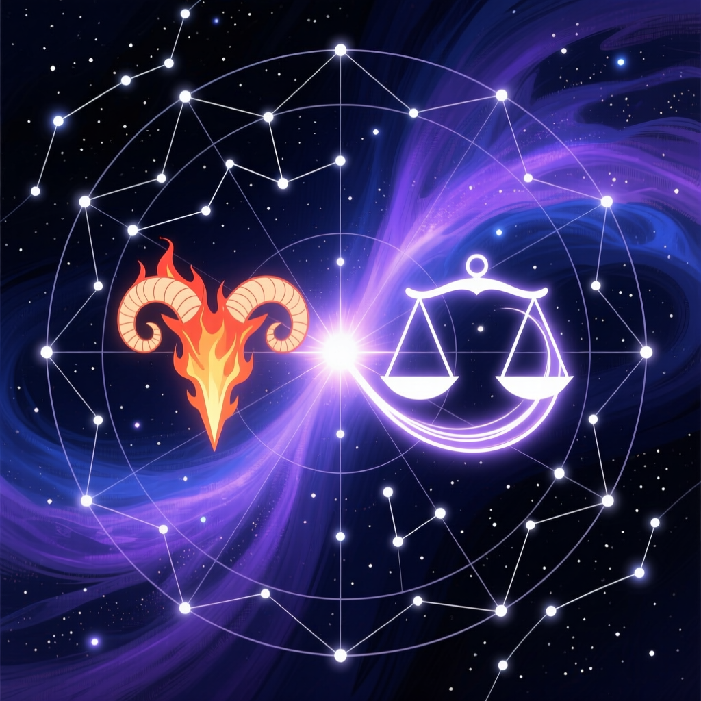 The Aries-Libra Axis: Balancing Independence and Partnership in the Zodiac