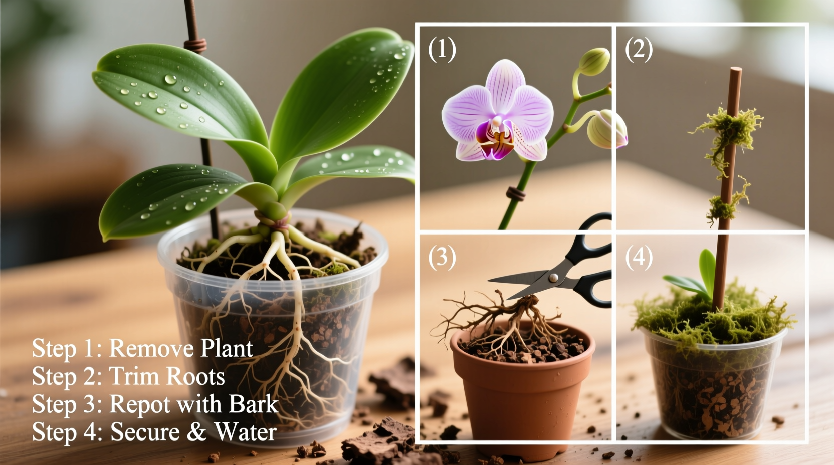 How Do You Repot Orchids