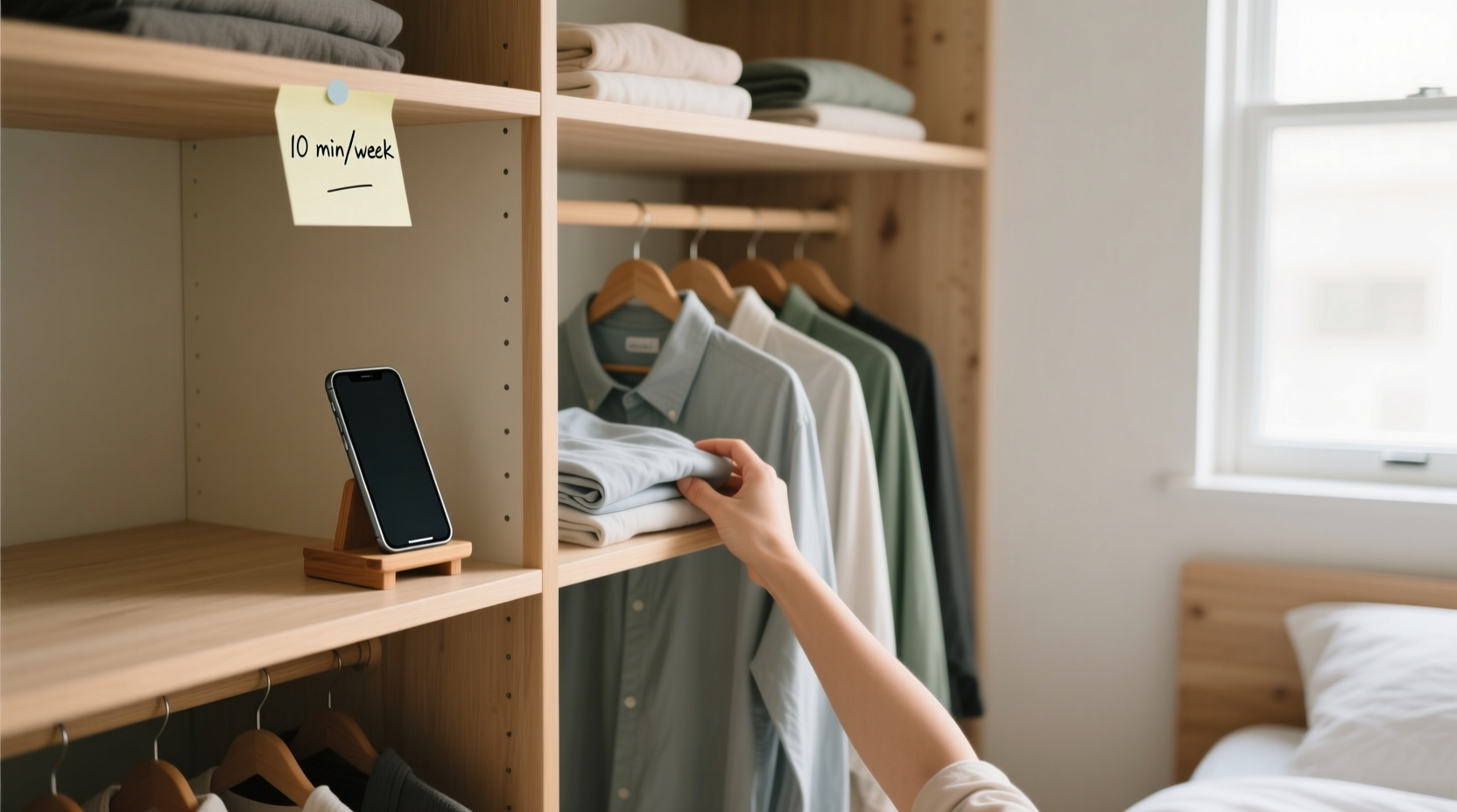 closet organization tips sensor systems vs behavioral tracking