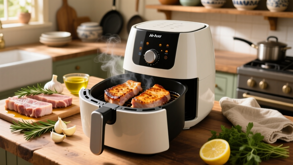 Best Air Fryer Pork Loin Chops Recipe (Crispy & Juicy)