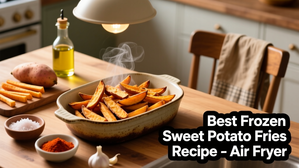 Best Frozen Sweet Potato Fries Recipe (Air Fryer)