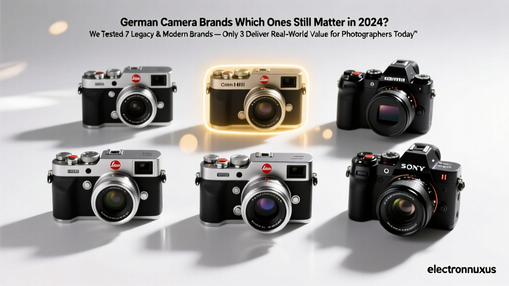 German Camera Brands Which Ones Still Matter in 2024? We Tested 7 Legacy & Modern Brands — Only 3 Deliver Real-World Value for Photographers Today