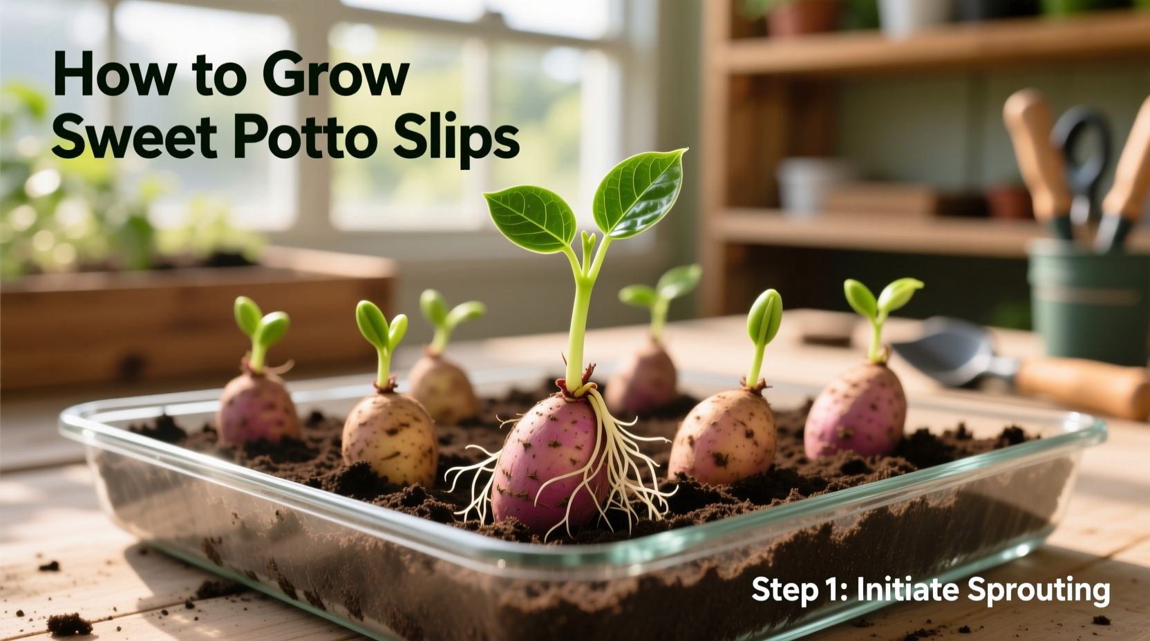 How to Grow Sweet Potato Slips: Step-by-Step Guide