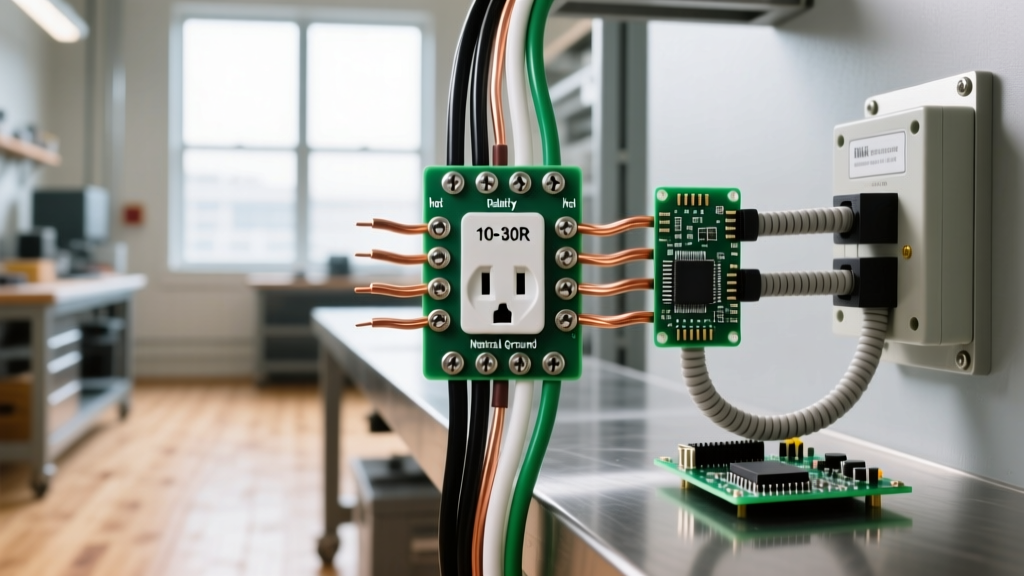 NEMA 10-30R Wiring Explained: Pinout, Load Math, and Safety Hazards