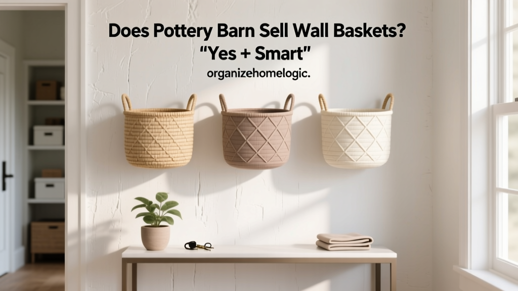 Does Pottery Barn Sell Wall Baskets? Yes + Smart