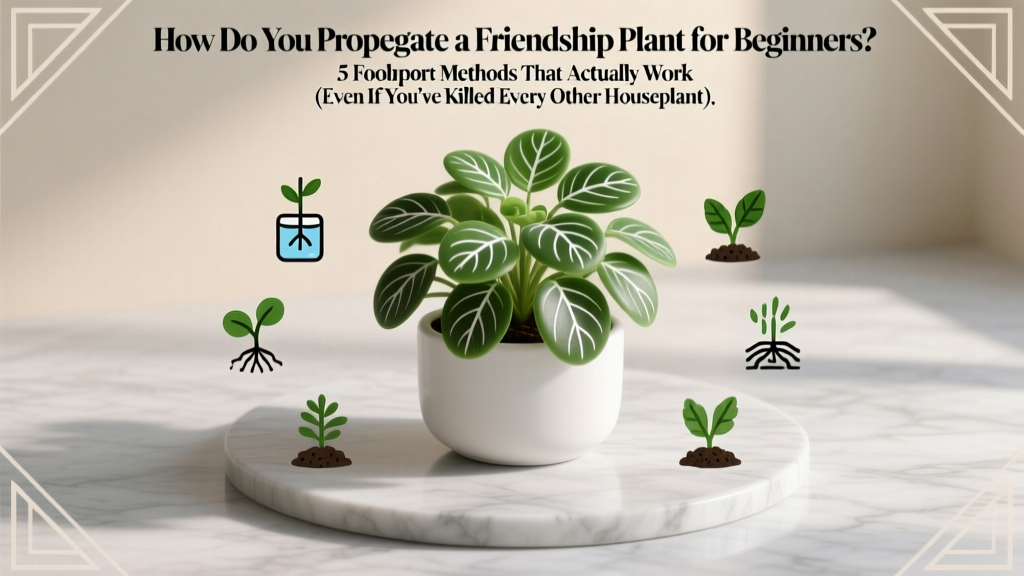 Friendship Plant Propagation Guide (2026)