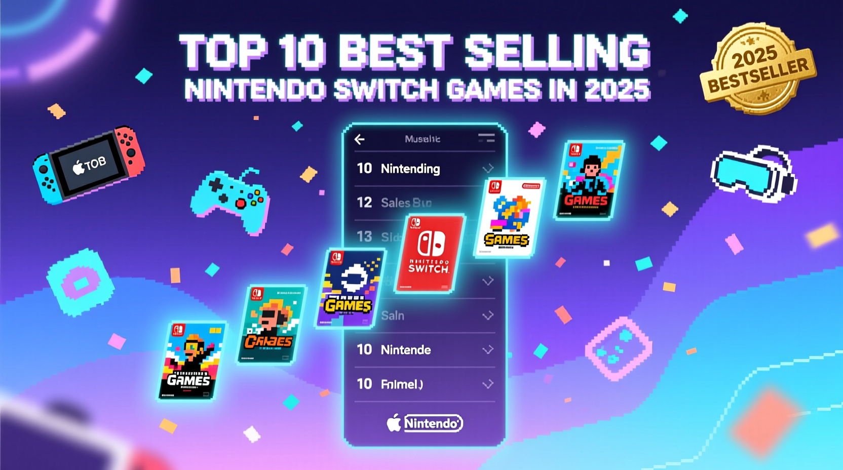 best selling games nintendo switch