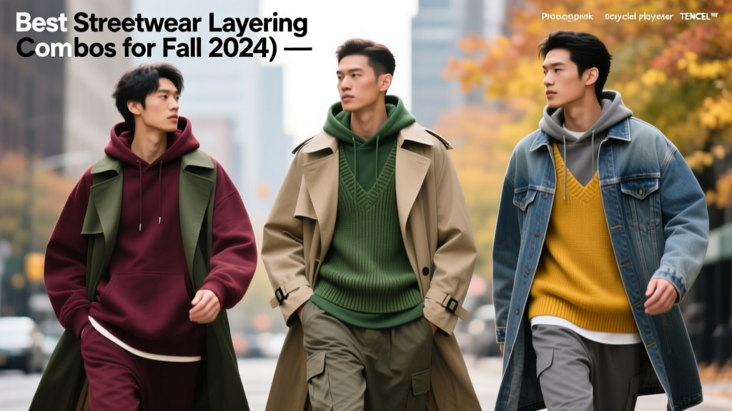 Best Streetwear Layering Combos for Fall (2024)