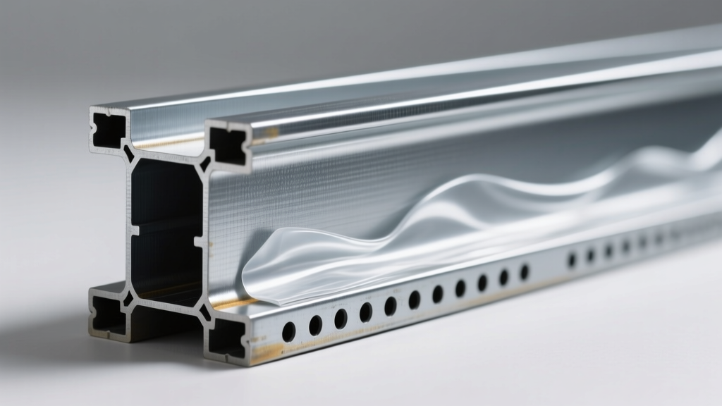 Cross-section detail of cold-formed steel wall stud with G90 galvanized coating, weep holes, and fluid-applied flashing membrane