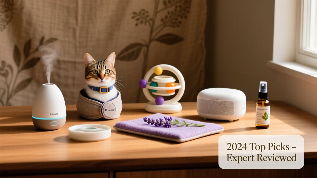 7 Best Calming Aids for Cats – 2024 Reviews and Top Picks