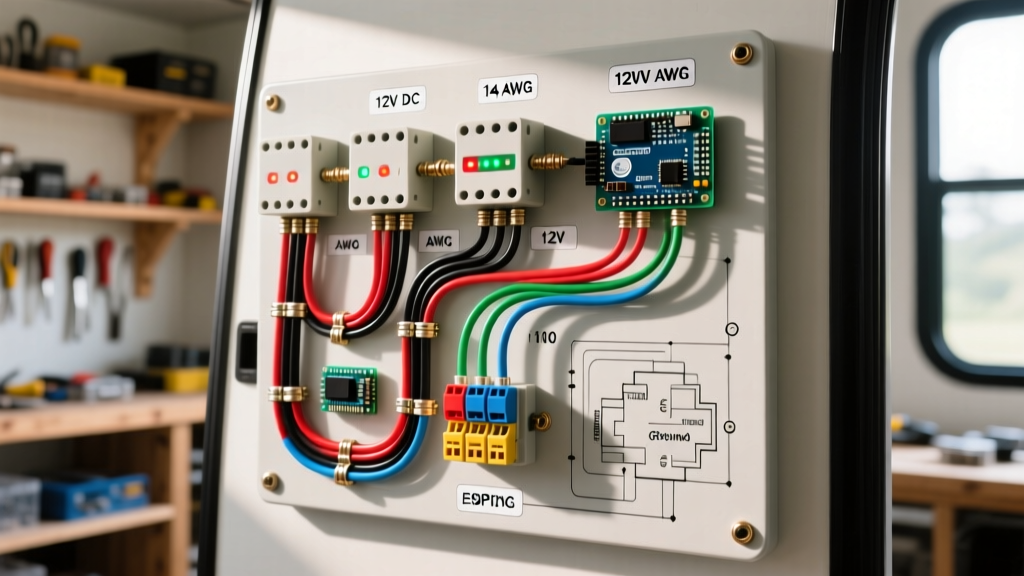 RV Wiring Electrical Panels: 12V DC and 120V AC Setup Guide