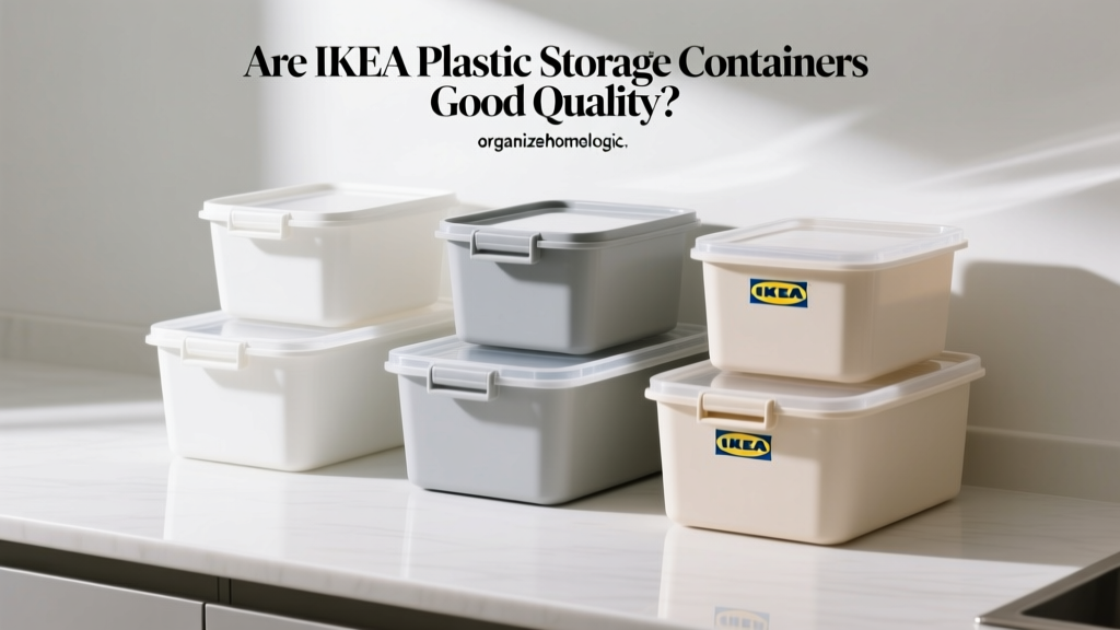 Are IKEA Plastic Storage Containers Good Quality?