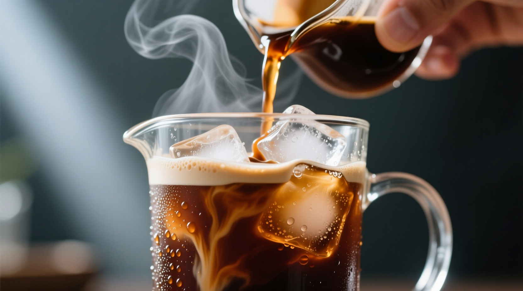 the most obvious trick to make the perfect ice coffee