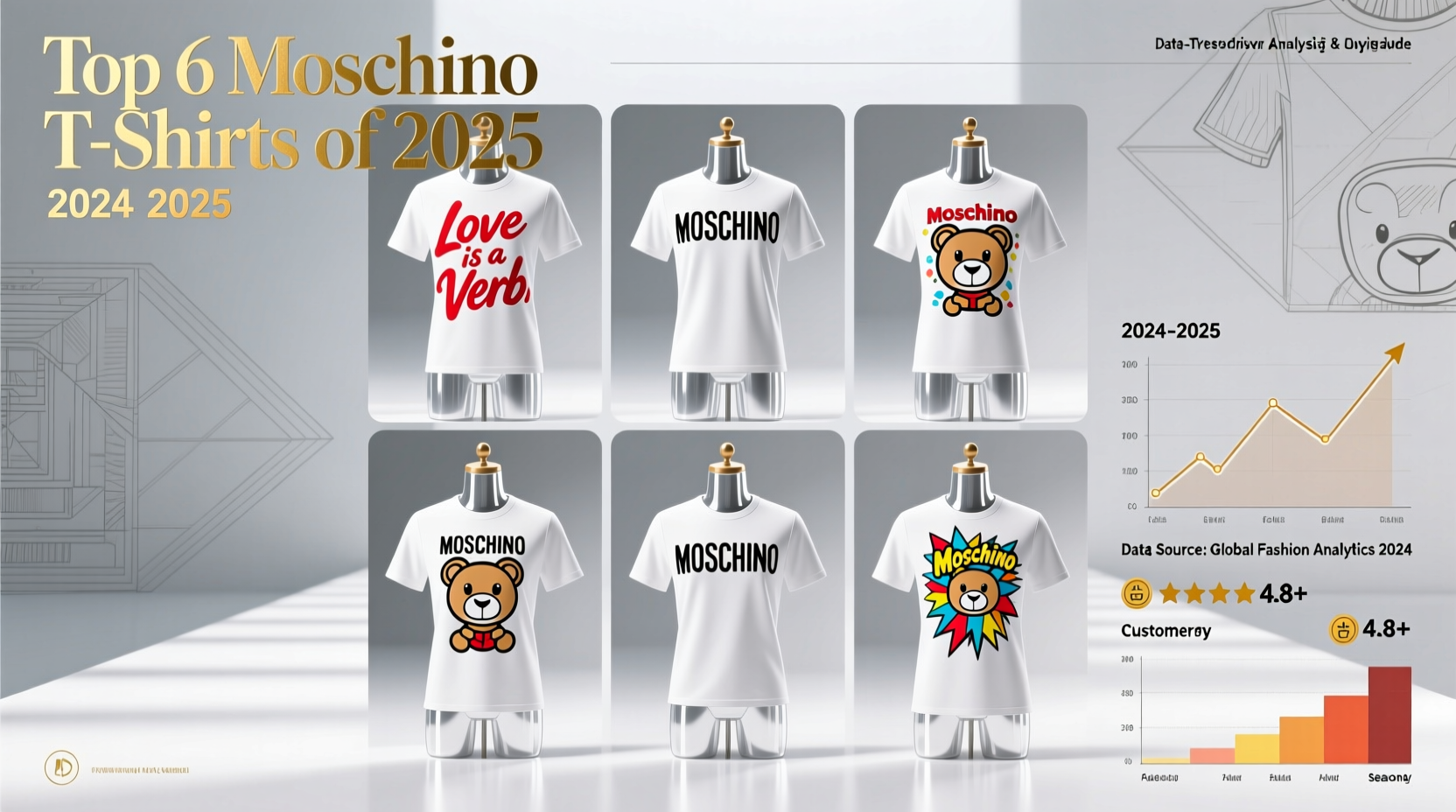 best selling moschino t shirt