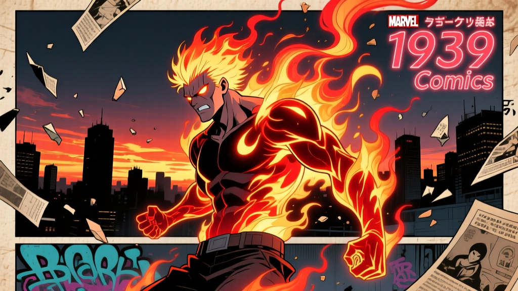 The Android Who Burned First: Jim Hammond and the Flame That Launched Marvel Comics