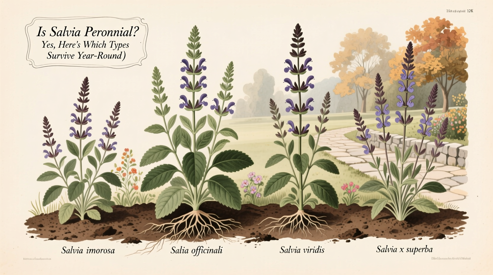 5 Perennial Salvias That Thrive Year-Round | TheHomeSprouts