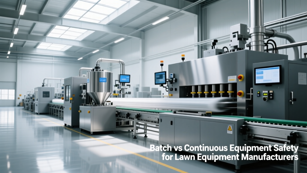 Batch vs Continuous Equipment Safety for Lawn Equipment Manufacturers