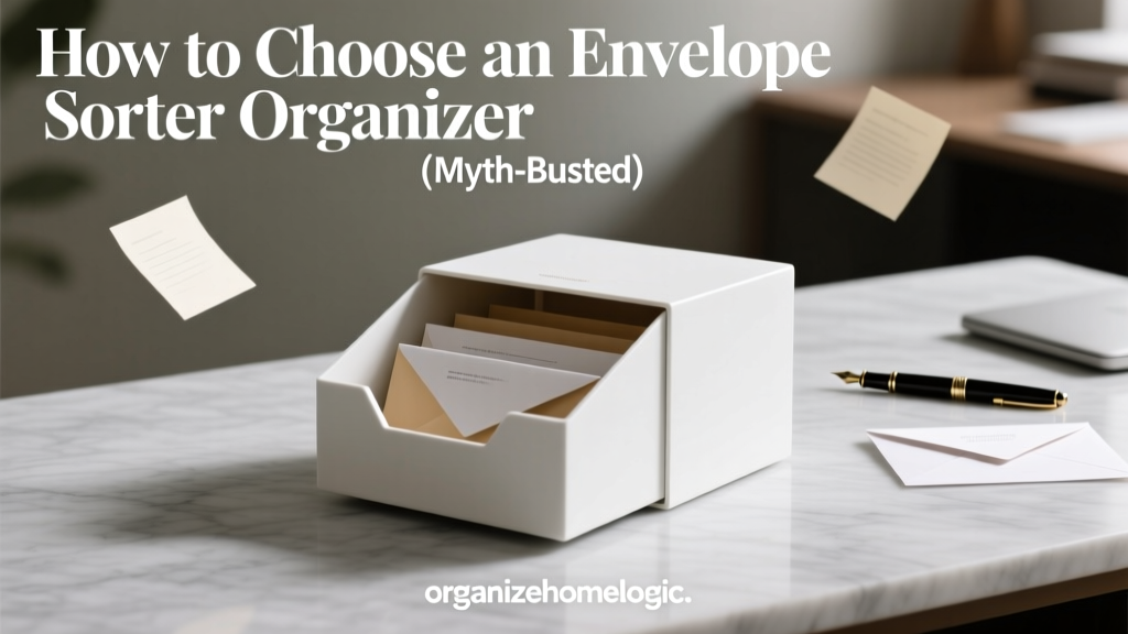 How to Choose an Envelope Sorter Organizer (Myth-Busted)