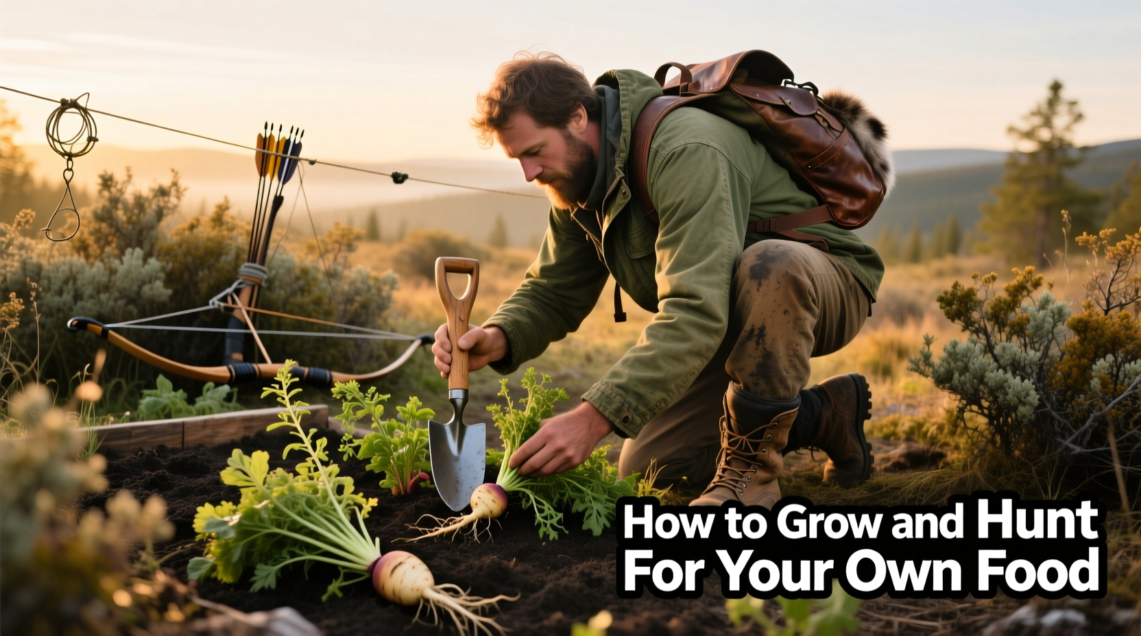 Self-Sufficient Food: Grow & Hunt Guide