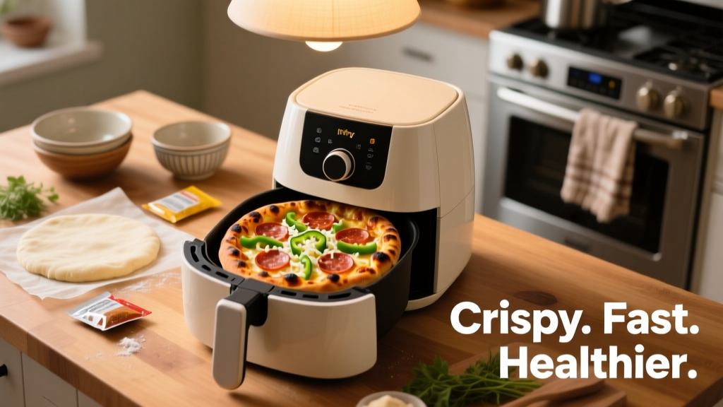 Air Fryer Frozen Pizza: Crispy, Fast & Healthier