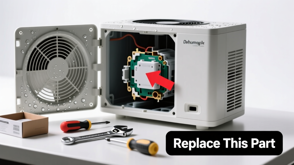 HVAC Dehumidifier Not Collecting Water? Replace This Part