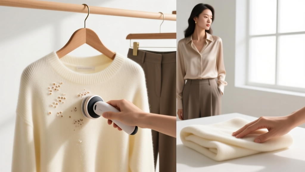 How to Remove Pills from Cashmere Sweaters (Without Damage)