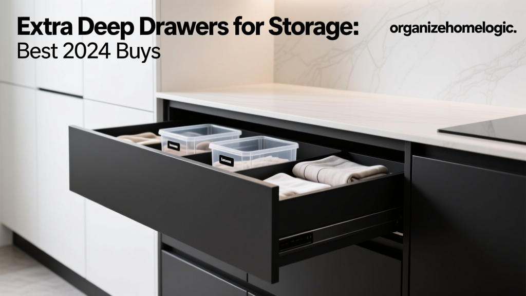 Extra Deep Drawers for Storage: Best 2024 Buys