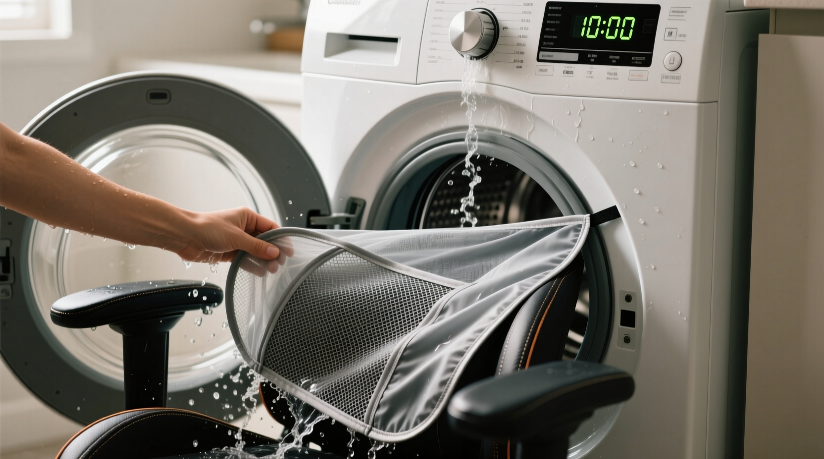 how to wash gaming chair covers safely