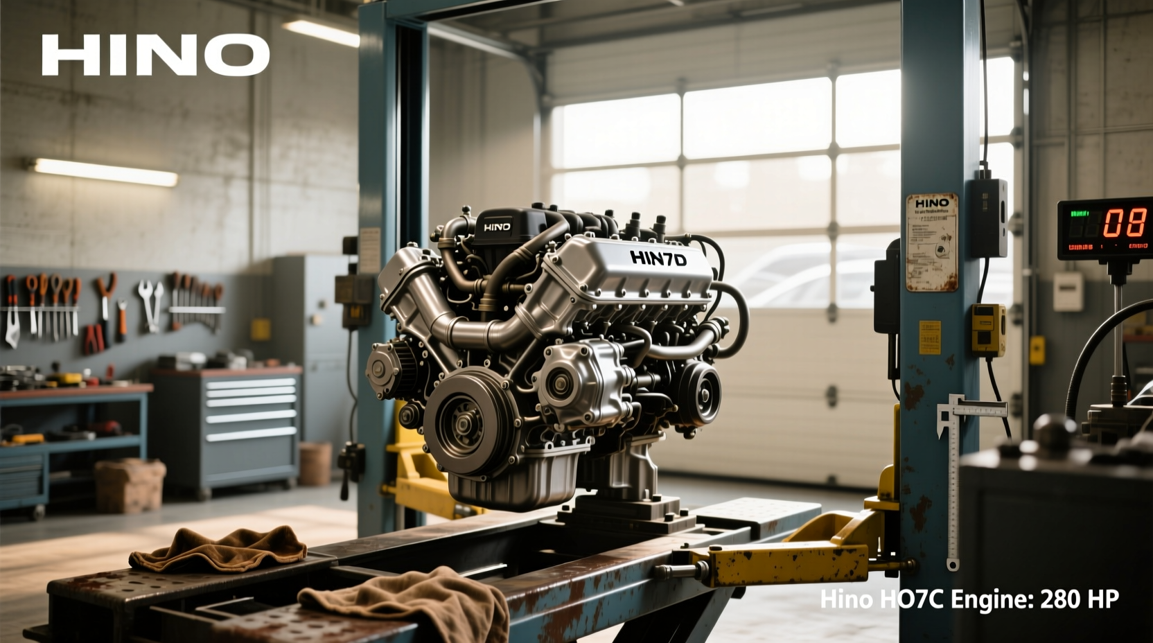 How to Choose a Used Hino H07D Engine and H07C Horsepower Specs