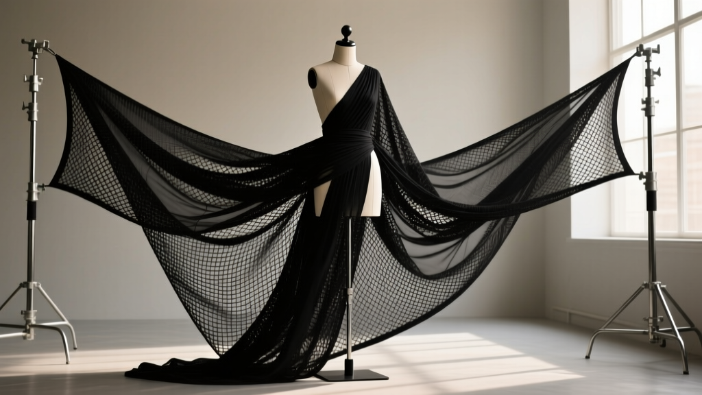 Black Mesh Netting Fabric: Trends, Tech & Design Guide