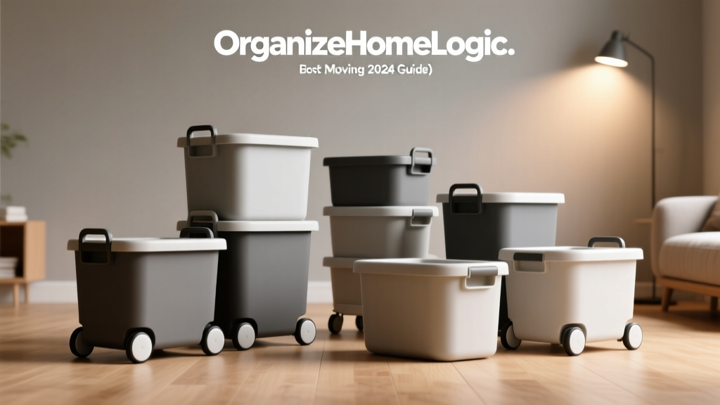Best Storage Bins with Wheels for Moving (2024 Guide)