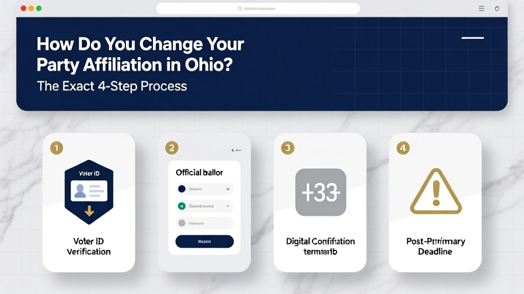 How Do You Change Your Party Affiliation In Ohio (2026)