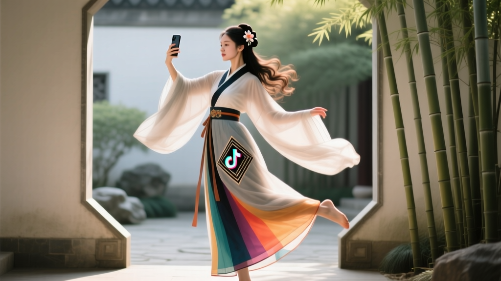 Viral Hanfu Trends: Recreating Douyin Transitions on TikTok