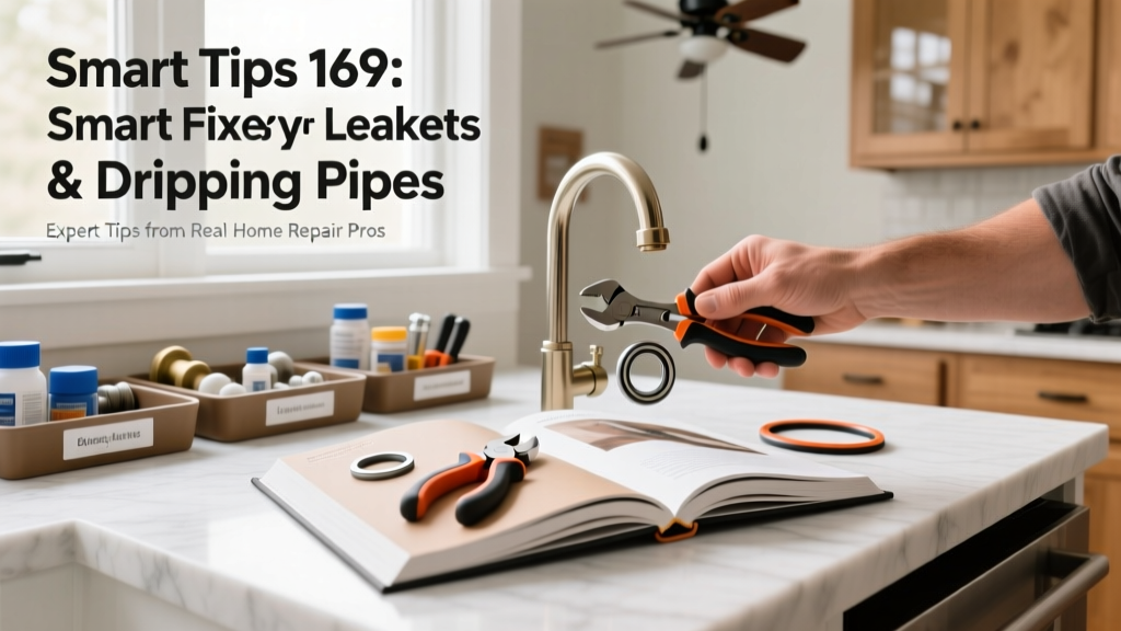 Home Tips 169: Smart Fixes for Leaky Faucets & Dripping Pipes