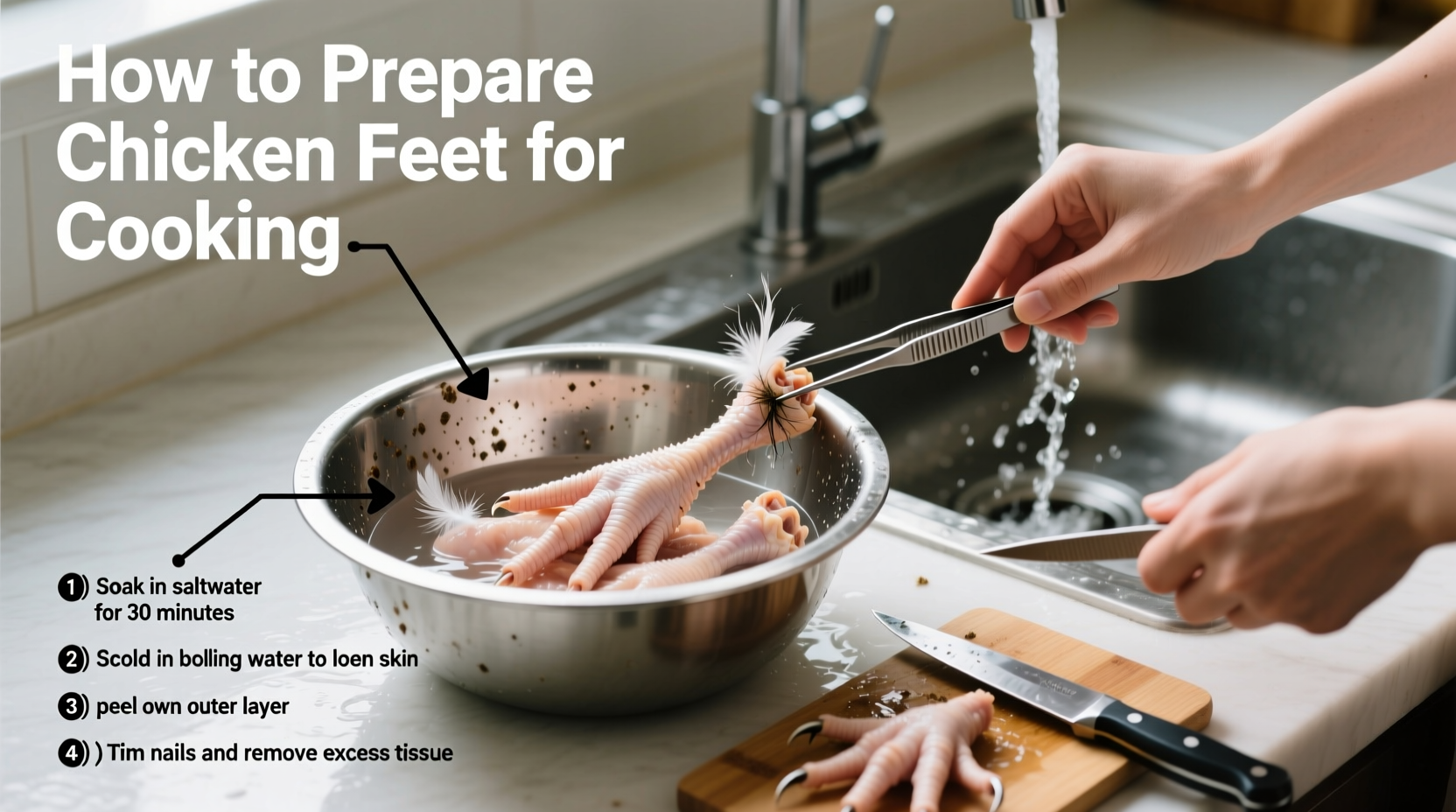 How to Prepare Chicken Feet: Complete Cleaning Guide
