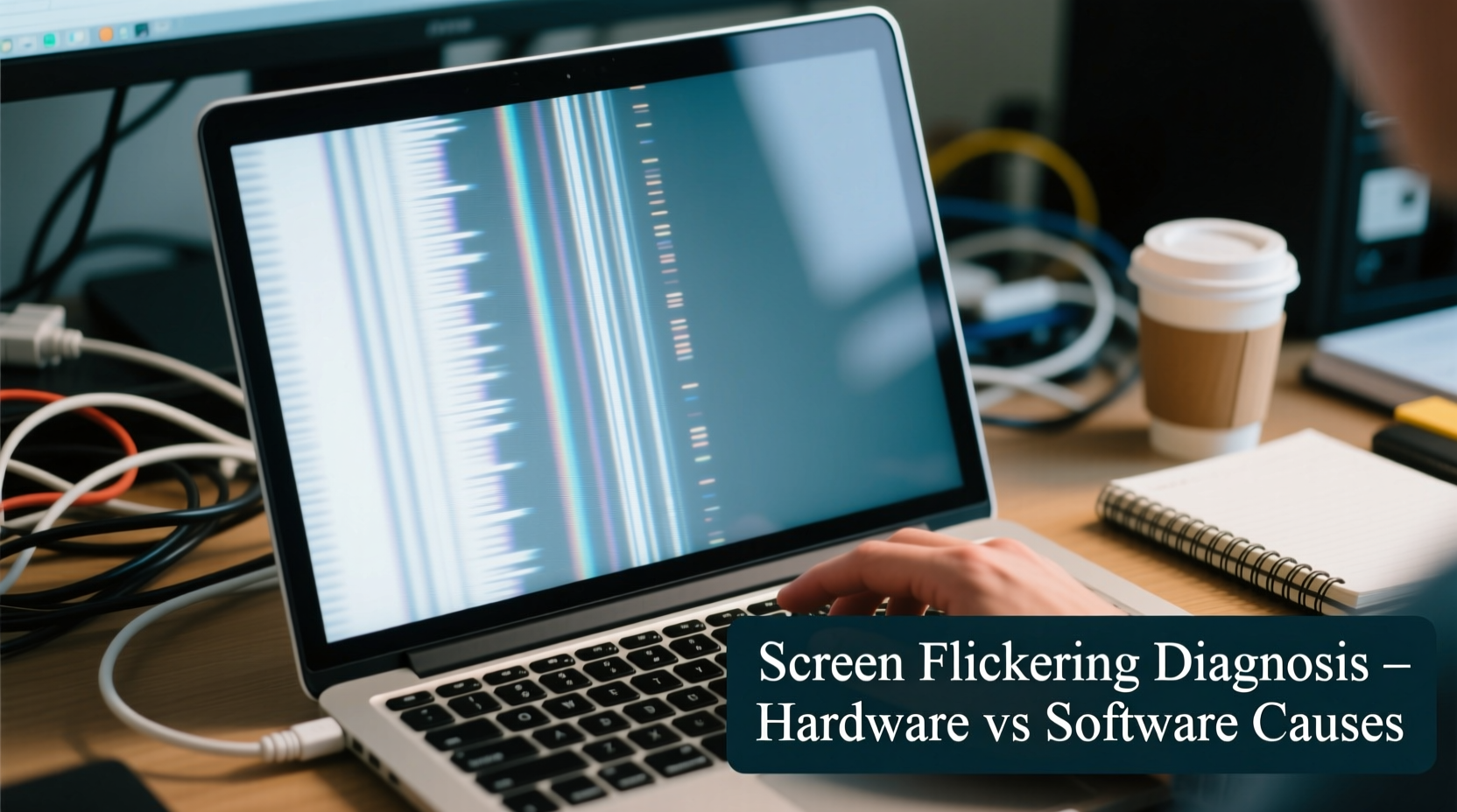 why is my screen flickering on my laptop possible hardware and software causes