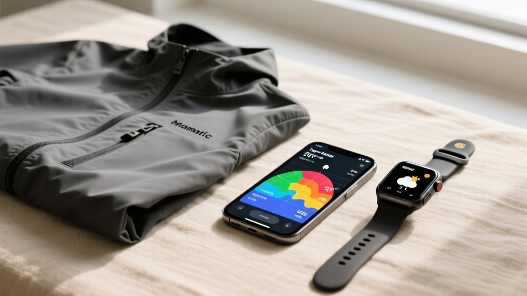 Smart Travel Ecosystem: Pairing Apps with the Nomatic Outset Jacket