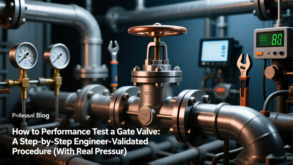 Gate Valve Performance Testing: Engineer-Validated Steps