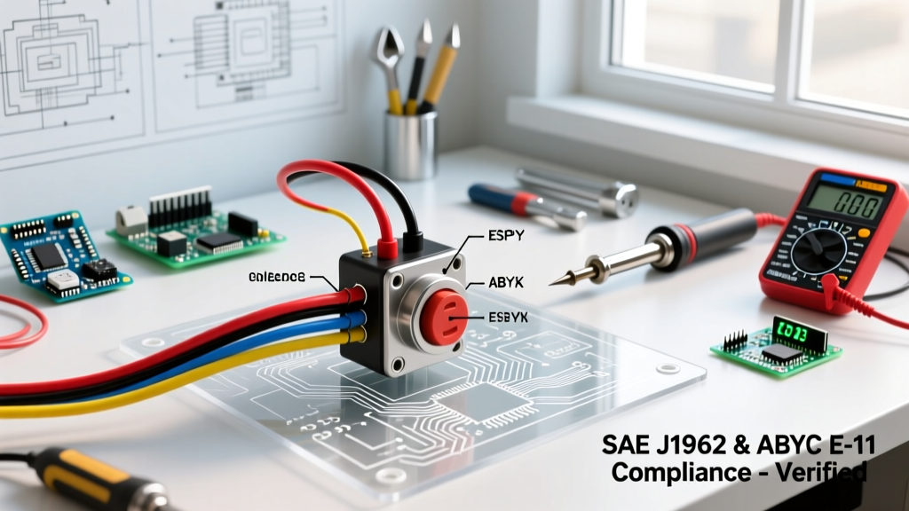 Code-Compliant Wiring Diagram for Universal Ignition Switch