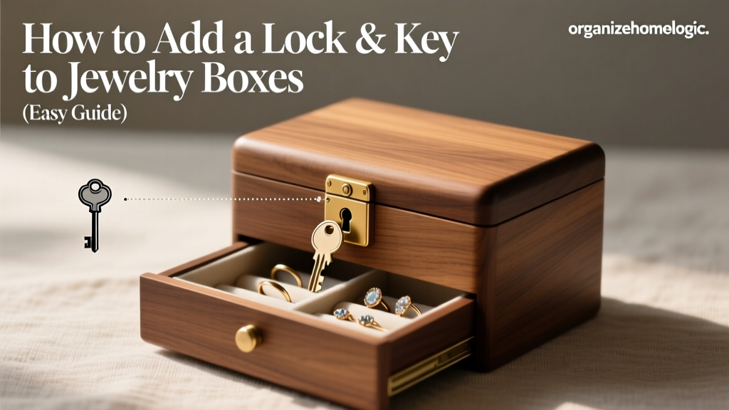 How to Add a Lock & Key to Jewelry Boxes (Easy Guide)