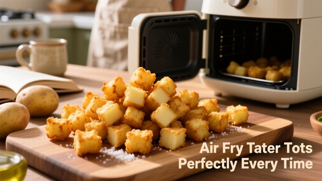 Air Fry Tater Tots Perfectly (Crispy & Golden!)