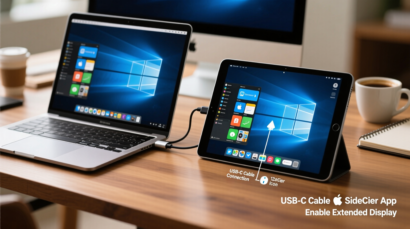 can you use an ipad as a second monitor for a windows pc