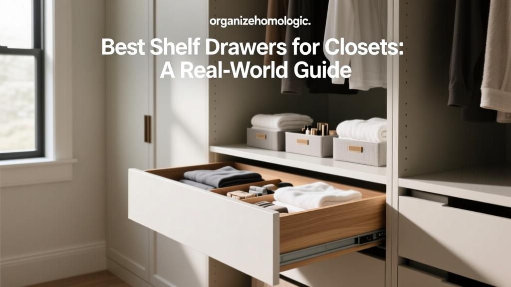 Best Shelf Drawers for Closets: A Real-World Guide