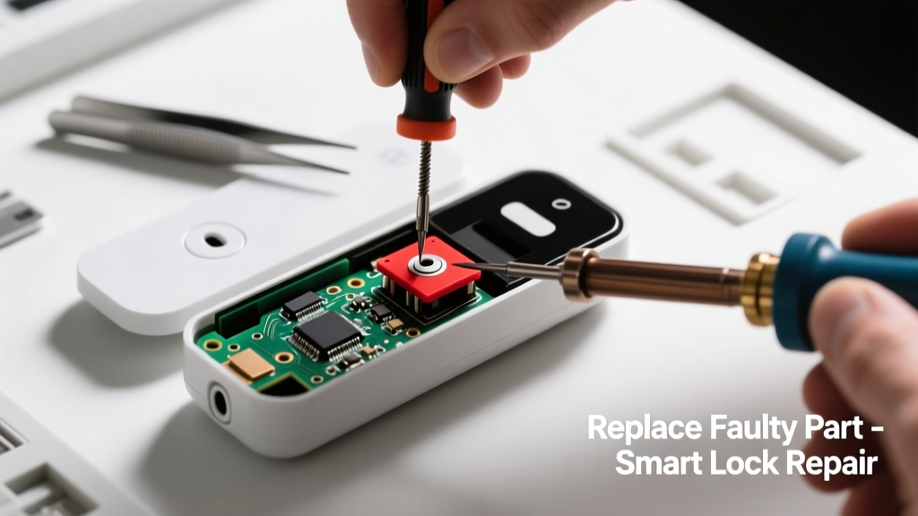Smart Lock Not Connecting? Replace the Faulty Part