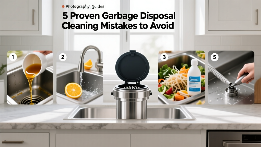 5 Proven Garbage Disposal Cleaning Mistakes to Avoid