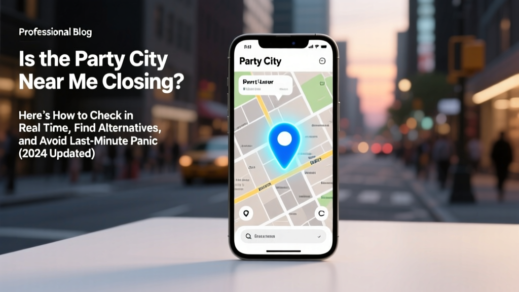 Party City Near Me Closing? Check Now (2026)