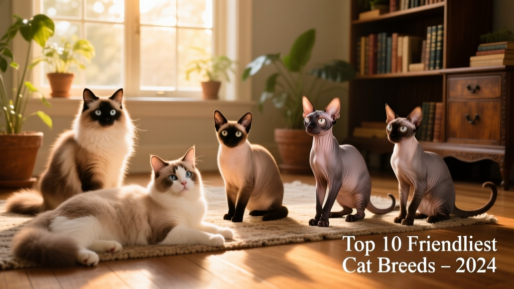 10 Friendliest Cat Breeds