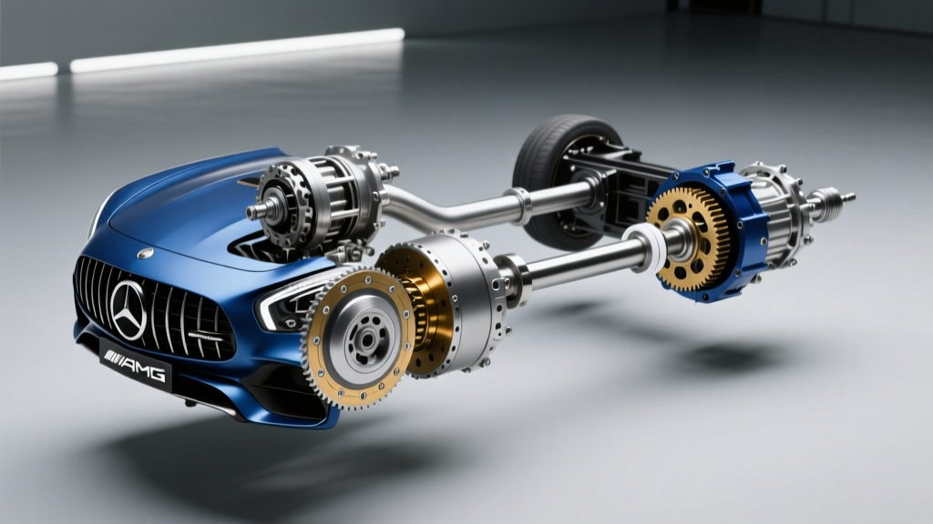 AMG GT S Drivetrain Cost Breakdown & RWD Operation