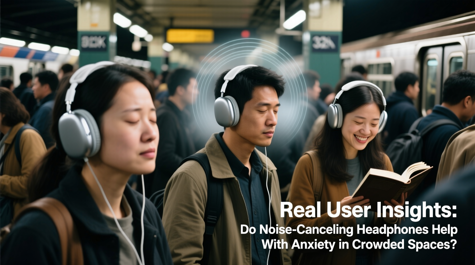 do noise canceling headphones help with anxiety in crowded spaces real user insights