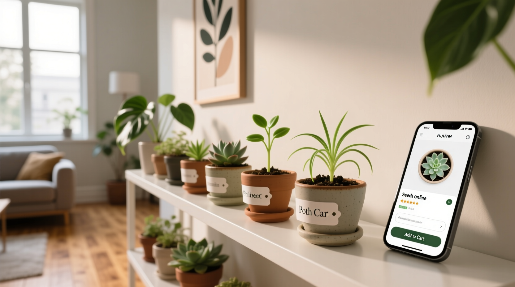indoor planter pots Ryan Self-Watering Plant Pots main image 1